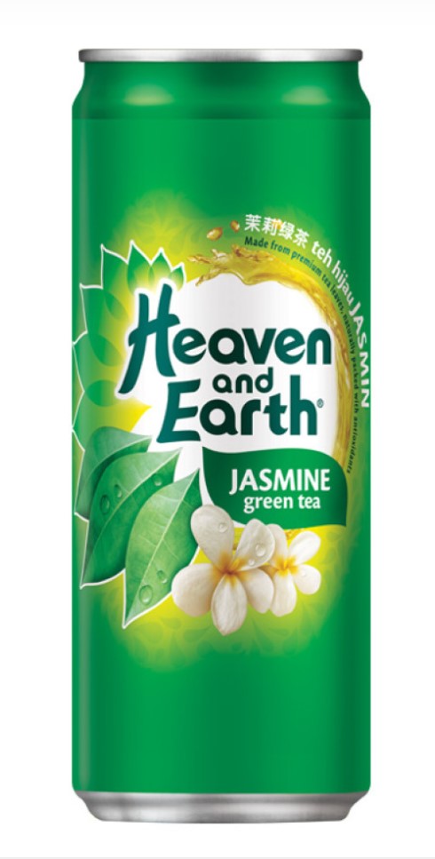 HEAVEN AND EARTH JASMINE GREEN TEA 300ML