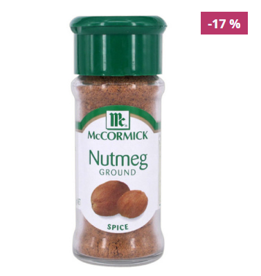 MCCORMICK NUTMEG GROUND 30G