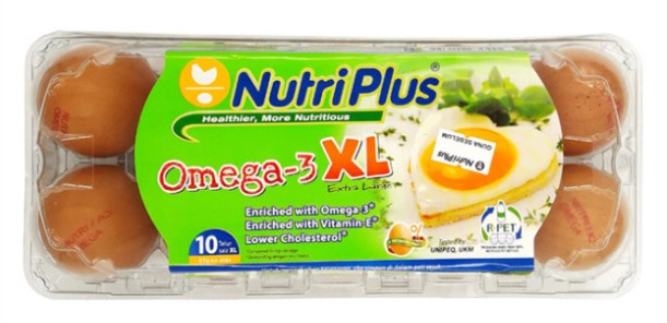 NUTRIPLUS OMEGA EGG XL 10S
