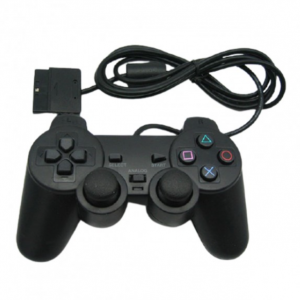 (clearstock) PS1/PS2 Analog Controller DualShock Vibrate Joystick 10 QTY